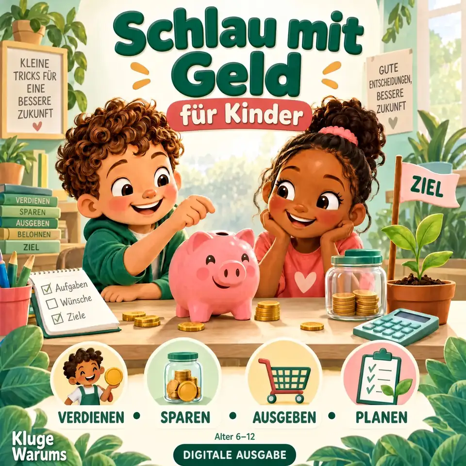 Schlau mit Geld für Kinder: Arbeitsheft über Geld
